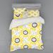 East Urban Home Duvet Cover Set Microfiber in Yellow | Queen Duvet Cover + 3 Additional Pieces | Wayfair 4154EE484130485AB16F7E38DBA4ED10