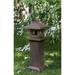 Campania International Kyoto Pagoda Fairy Garden Concrete | 44 H x 16 W x 16 D in | Wayfair OR-169-VE