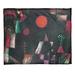 East Urban Home Paul Klee Full Moon Fleece Throw Microfiber/Fleece/Microfiber/Fleece in Gray/Brown | 30 W in | Wayfair