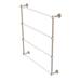 Allied Brass Pacific Beach 4 Tier 32.6" Wall Mounted Towel Bar Metal in Gray | 35.2 H x 5 D in | Wayfair PB-28G-30-PEW