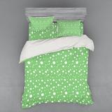 East Urban Home Duvet Cover Set Microfiber in Green | Queen Duvet Cover + 3 Additional Pieces | Wayfair C2A029E3F4574E40ACCCF939FF3F0D79