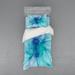 East Urban Home Teal/Blue Microfiber Modern & Contemporary Duvet Cover Set Microfiber in Blue/Green | Wayfair 89CADA7D80014E11B13724EE6096BC5D