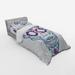 East Urban Home Purple/Microfiber Modern & Contemporary Duvet Cover Set Microfiber in Green | Twin Duvet Cover + 2 Additional Pieces | Wayfair