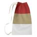 East Urban Home San Francisco Football Stripes Laundry Bag Fabric in Red/Gray | Small (29" H x 18" W) | Wayfair 41340546C9A84B5899D8F2E16E76B0DF