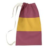 East Urban Home Arizona Football Stripes Laundry Bag Fabric in Red/Yellow | Small (29" H x 18" W) | Wayfair 929F8CCE69A44FA1847E254875F139C6