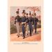 Buyenlarge Major General, Staff & Line Officers - Cadets by H.A. Ogden - Unframed Print in Black/Brown | 42 H x 28 W x 1.5 D in | Wayfair