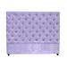 My Chic Nest Leigh Upholstered Panel Headboard Polyester in Black | 65 H x 64 W x 5.9 D in | Wayfair 550-101-1150-Q