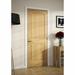 Standard Door - Frameport Paneled Solid Manufactured Wood Unfinished Colonial Slab Standard Door Manufactured Wood in White | 80 H x 36 W in | Wayfair