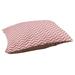 East Urban Home Festive Hand Drawn Chevron Pattern Indoor Designer Pillow Metal in Red/Pink | 7 H x 50 W x 40 D in | Wayfair