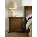 Hooker Furniture Archivist 2 - Drawer Nightstand in Dark Wood in Black/Brown | 30 H x 32 W x 18 D in | Wayfair 5447-90016