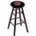 Holland Bar Stool NCAA 36" Bar Stool Wood/Plastic/Acrylic in Brown | 36 H x 19 W x 19 D in | Wayfair RC36OSDCBostnC