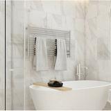 HEATGENE 12 Bar Wall Mounted Electric Towel Warmer, Stainless Steel in Gray | 24 H x 42 W x 4.4 D in | Wayfair HG-64155P