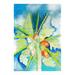 Betsy Drake Interiors Papaya Tree 2-Sided Garden Flag, Synthetic in Green | 18 H x 12.5 W in | Wayfair FL1100