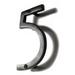 NACH 6" H Floating Mount House Number Stainless Steel/Metal in Black | 6 H x 4 W x 0.5 D in | Wayfair HH-SDW6-BLK-5