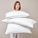 Peacock Alley Dacron Firm Down Alternative Bed Pillow Down Alternative/100% Cotton in White | 20 H x 36 W x 1 D in | Wayfair PAD-KNGF.A ALD