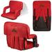 ONIVA™ NCAA Ventura Reclining Folding Stadium Seat Metal in Red | 32 H x 20 W x 2 D in | Wayfair 618-00-100-424-0