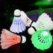 Novelty Place LED Badminton Plastic in White | 2.5 H x 2.5 W x 8 D in | Wayfair NP.Led.Badminton.4Pc