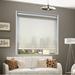 Harbor Shades Solar Screen Alabaster Roller Shade Synthetic Fabrics in Black | 35",60" | Wayfair A3K50023560