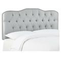 Skyline Furniture Panel Headboard Upholstered/Cotton in Gray | 51 H x 74 W x 4 D in | Wayfair 744NB-PWSHNSLV