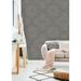 UniQstiQ Geometric Print Paintable Wall Mural Vinyl in White/Black | 25 W in | Wayfair A01751