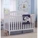 Sorelle Berkley 4-in-1 Convertible Crib Wood in White | 43.75 H x 30 W in | Wayfair 335-W