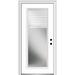 Verona Home Design Primed Steel Prehung Front Entry Door Metal | 81.75 H x 32 W x 4.56 D in | Wayfair EMJ686BLLPR28L