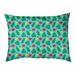 Tucker Murphy Pet™ Campion Tropical Outdoor Dog Pillow Polyester in Red/Blue/Yellow | 14 H x 42.5 W x 14 D in | Wayfair