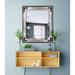 Heavner Cottage Beveled Accent Wall Mirror, Wood in Brown Laurel Foundry Modern Farmhouse® | 37.5 H x 33.5 W x 0.75 D in | Wayfair