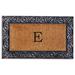 Winston Porter Conteh Prestige Monogram 30 in. x 18 in. Non-Slip Outdoor Door Mat Rubber | Wayfair 8679D04C0C0D4EA89A5619AA30FBDC67