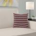 Latitude Run® Avicia Throw Pillow Polyester/Polyfill blend in Red | 14 H x 14 W x 3 D in | Wayfair 34987A3F59F24C80B9AF840E1B9D06B1