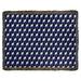 Ebern Designs Leffel Heavy Geometric Stripes Woven Cotton Blanket Cotton in Blue/Black | 80 H x 60 W in | Wayfair 0612FBC144824EFF988B172559BF2A2E