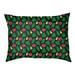 Tucker Murphy Pet™ Campion Tropical Outdoor Dog Pillow Polyester in Green/Black | 9.5 H x 29.5 W x 9.5 D in | Wayfair