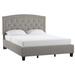 Lark Manor™ Alenushka Solid Wood Low Profile Standard Bed Metal in Gray | 50.5 H x 67 W x 87.25 D in | Wayfair 15D26A184BD34EFE9DDAA4D8C69A694E