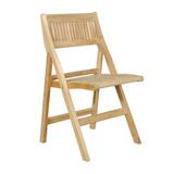 Arlmont & Co. Drusilla Folding Teak Patio Dining Chair Wood in Brown | 33 H x 18 W x 19 D in | Wayfair 3549B04703D548809ECEF2888EF9F1CE