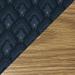 Symple Stuff Geis Three Seat Bench Wood/Fabric in Green | 19 H x 62.5 W x 20 D in | Wayfair DW5-3DMOWG