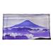 Winston Porter Enrik A View of Mt. Fuji Sham Polyester in Gray/Blue/Indigo | 23 H x 31 W x 1 D in | Wayfair 98E0316A4D874C709902D6DB481C3EEA