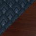 Symple Stuff Geis Three Seat Bench Wood/Fabric in Brown | 19 H x 62.5 W x 20 D in | Wayfair DW5-3DMHAW