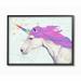 Zoomie Kids Stephens Gold Star Rainbow Unicorn Painting Art Wood in Brown | 24 H x 30 W x 1.5 D in | Wayfair 08305A37928C4A40862C04DCF61E826B