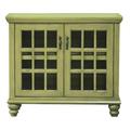 August Grove® Sowder Solid Wood TV Stand for TVs up to 49" Wood in Green | Wayfair B7B64049832D4E4CB7326D398F014918