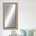 Charlton Home® Kemar Accent Mirror Wood in White/Black | 78 H x 36 W x 2 D in | Wayfair 984FED917C1141F39F93FC8820F610B6