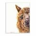 Ebern Designs Alexina Baby Llama Head Watercolor Painting Wall Décor Wood in Brown | 15 H x 10 W x 0.5 D in | Wayfair