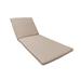 George Oliver Indoor/Outdoor Chaise Cushion Cover Acrylic, Terracotta in Pink | 2 H x 30 W in | Wayfair 100CK-CHAISE-WHEAT