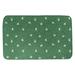 Ebern Designs Leffel Bunny Rabbit Rectangle Non-Slip Bath Rug Memory Foam in Green | 23 W x 36 D in | Wayfair 4558BD1E1F164D42B4A41CD3B2DD3D8F