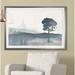 Ebern Designs 'Serene Silhouette II' Print Canvas, Glass in Gray/Green | 18 H x 27 W x 1.5 D in | Wayfair A388583C171A4ACD800E668999070473