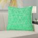 Latitude Run® Avicia Throw Pillow Polyester/Polyfill blend in Green | 14 H x 14 W x 3 D in | Wayfair B2B6860A4DAC45EC82E1EA8583BE4980