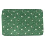 Ebern Designs Leffel Bunny Rabbit Rectangle Non-Slip Bath Rug Memory Foam in Green | 23 W x 36 D in | Wayfair 0573B7F53F4E415E8DA72EF0D0C3ED1C