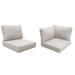 Latitude Run® Larrissa Indoor/Outdoor Cushion Cover Acrylic in Gray/White | 28 W in | Wayfair CK-HB-BARBADOS-09b-BEIGE