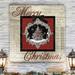The Holiday Aisle® 'Farmhouse Christmas' Painting Canvas/Paper, Glass in Red | 10 H x 10 W x 1.5 D in | Wayfair 371C86CF07DC49A19768B455D44D8B78