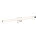 SONNEMAN Tubo Slim 1 - Light Dimmable LED Bath Bar, Glass in Gray | 4.25 H x 32 W x 3.25 D in | Wayfair 2432.01-DT