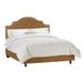 Red Barrel Studio® Armington Upholstered Low Profile Standard Bed Metal in Brown | 54 H x 41 W x 78 D in | Wayfair F2A0B32C4616479787FB026F675CF9DF